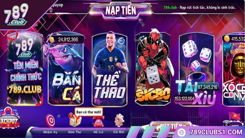 Bắn cá 789CLUB - Hóa thân thành ngư thủ săn bắn dưới đại dương